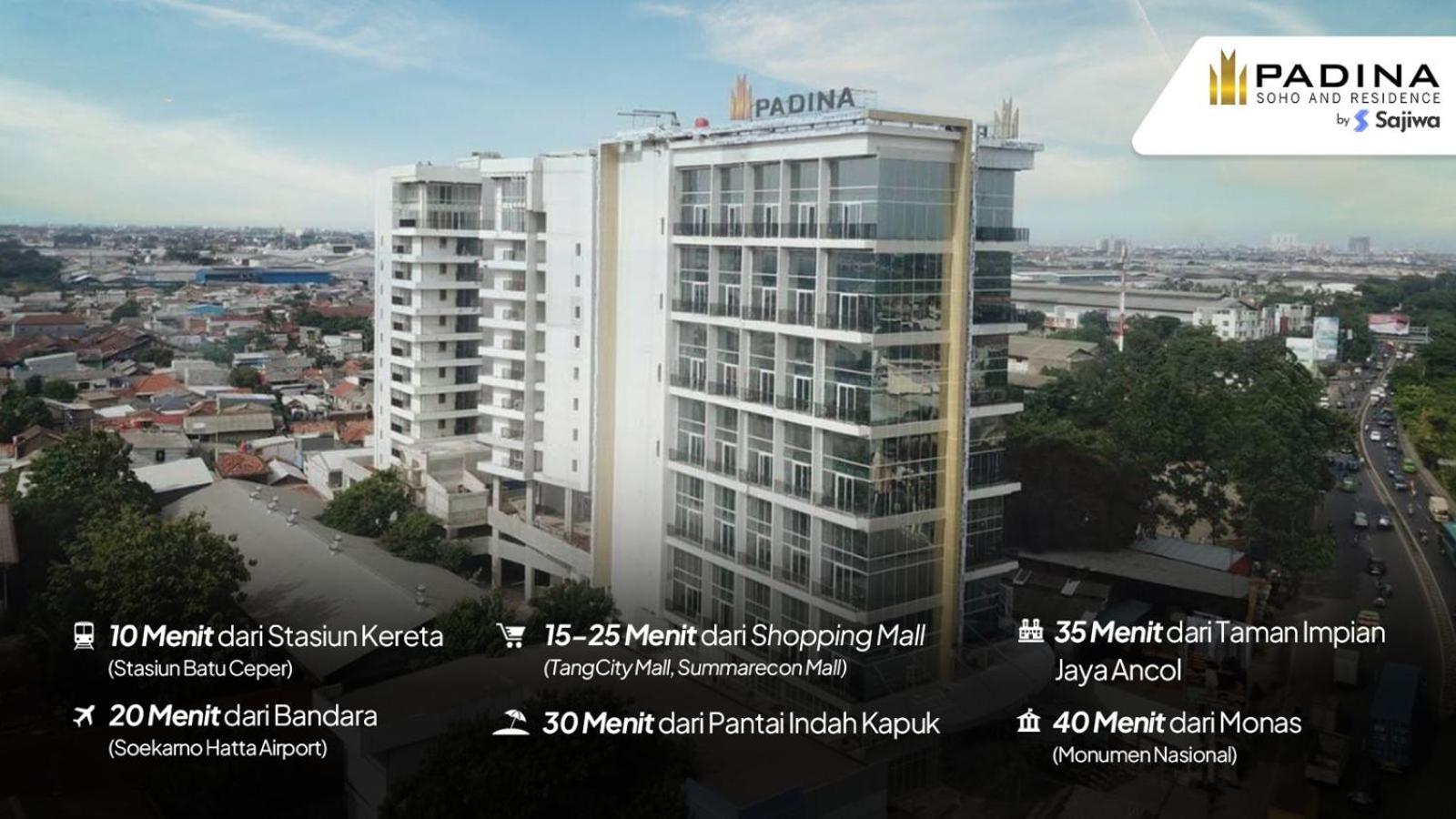 Padina Suites Тангеранг Екстериор снимка